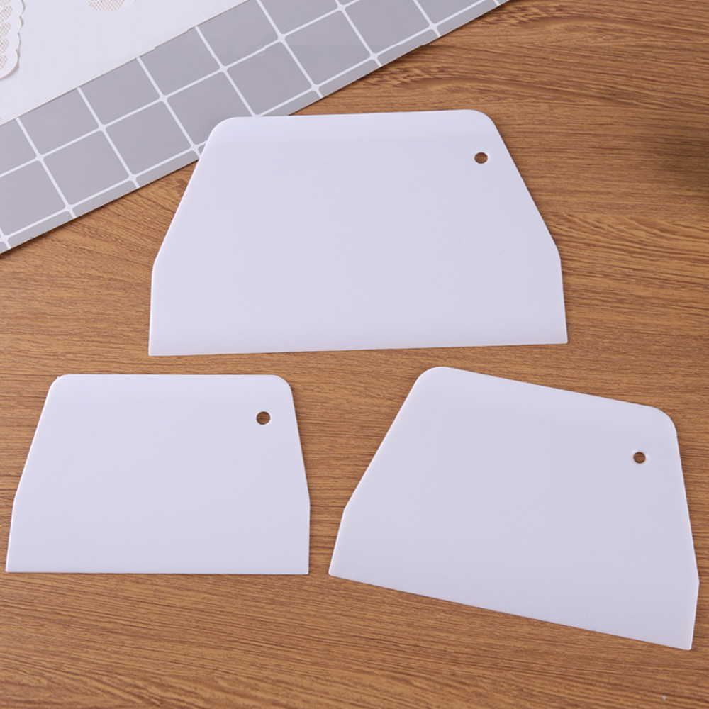 Grattoir artisanal polyvalent 3 tailles pour gratter les Gels et épandage de la Mousse, outils à main utiles