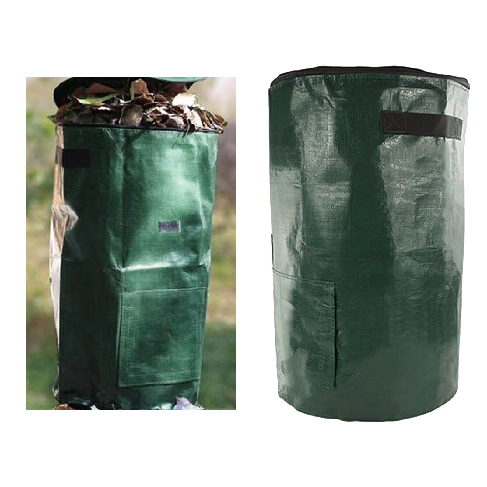 Garden Compost Bag Yard Kitchen Garden Waste Organic Fertilizer Storage Bags