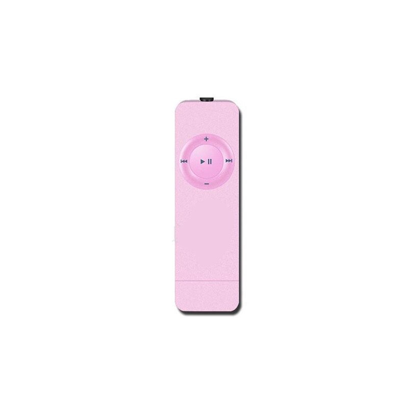 USB in-line card MP3 player U disk mp3 player reproductor de musica Lossless Sound Music Media MP3 Player Support Micro TF Card: Pink