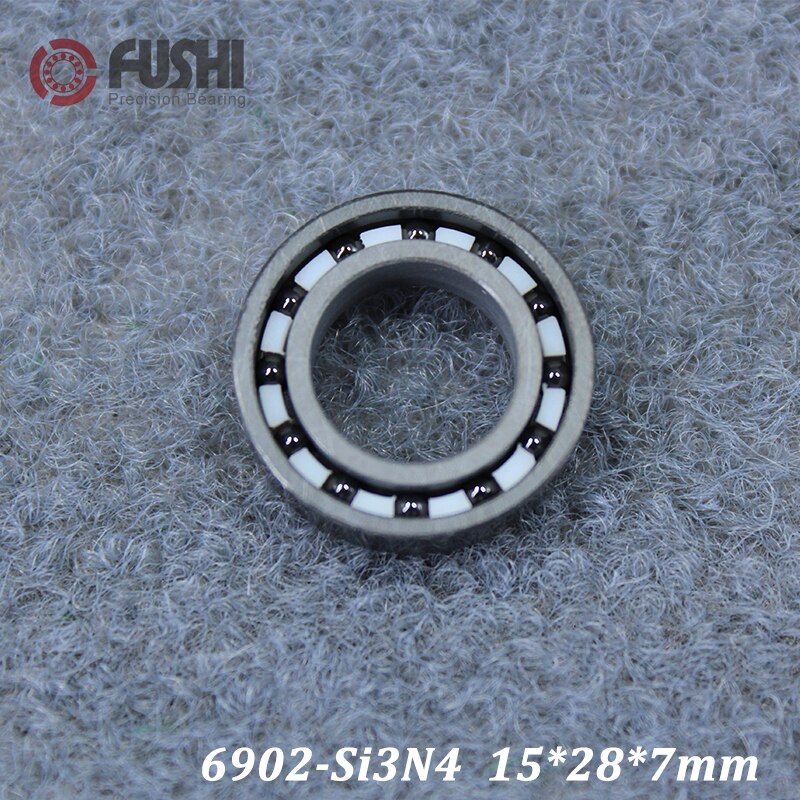 6902 Full Ceramic Bearing ( 1 PC ) 15*28*7 mm Si3N4 Material 6902CE All Silicon Nitride Ceramic 6902 Ball Bearings
