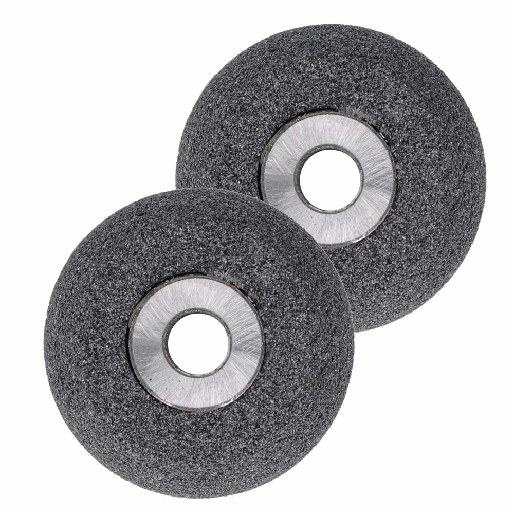 2Pcs Sharpening Stone Wheel 801 Peeling Machine Feeding Grinding Accessories 60 Mesh