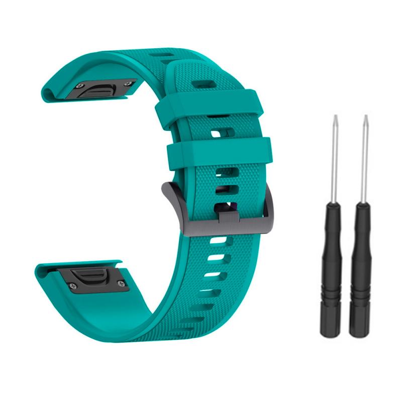 Silicone Strap For Garmin Fenix 3 3HR 5X 5X Plus Band Sport Bracelet Rubber Watchband Silicone Fitness Replacement Band: 13