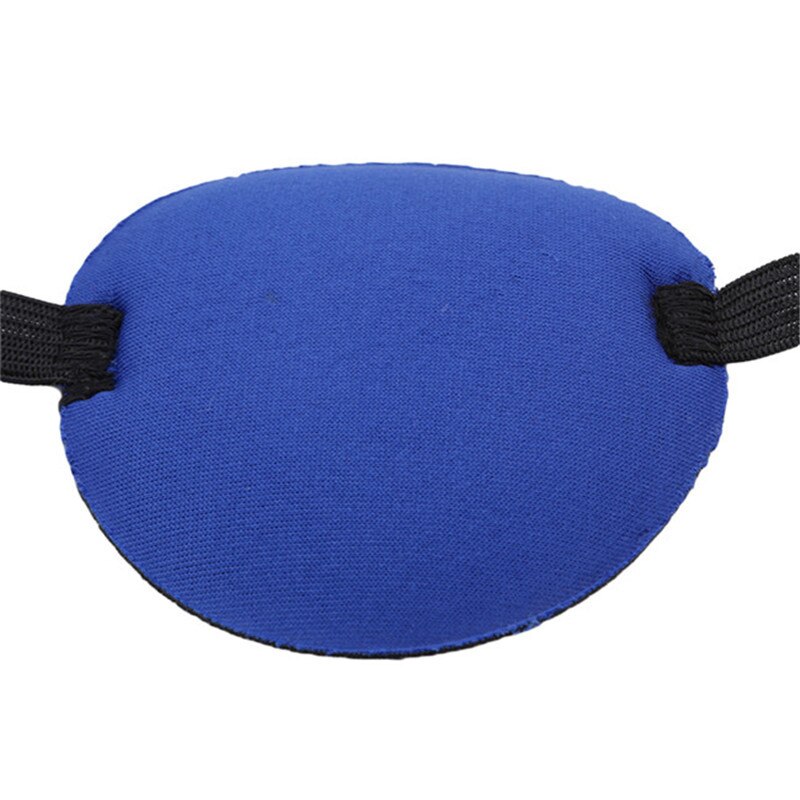 Adult Child Single Eye Cover Silk Eyeshade Sleeping Eye Mask One-eyed Cover Portable Soft Eye Patch Amblyopia Traning Goggles