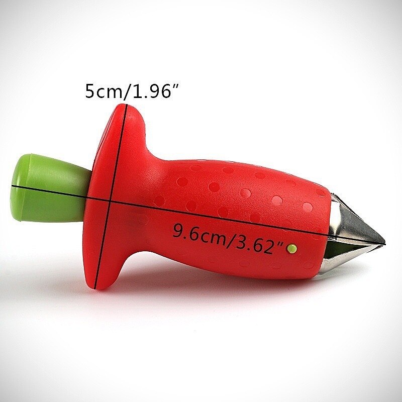 Strawberry Pedicle Remover Kitchen Tool Gadget Digging Tool Fruit Strawberry Pedicle Cutter Plastic Strawberry Core Remover