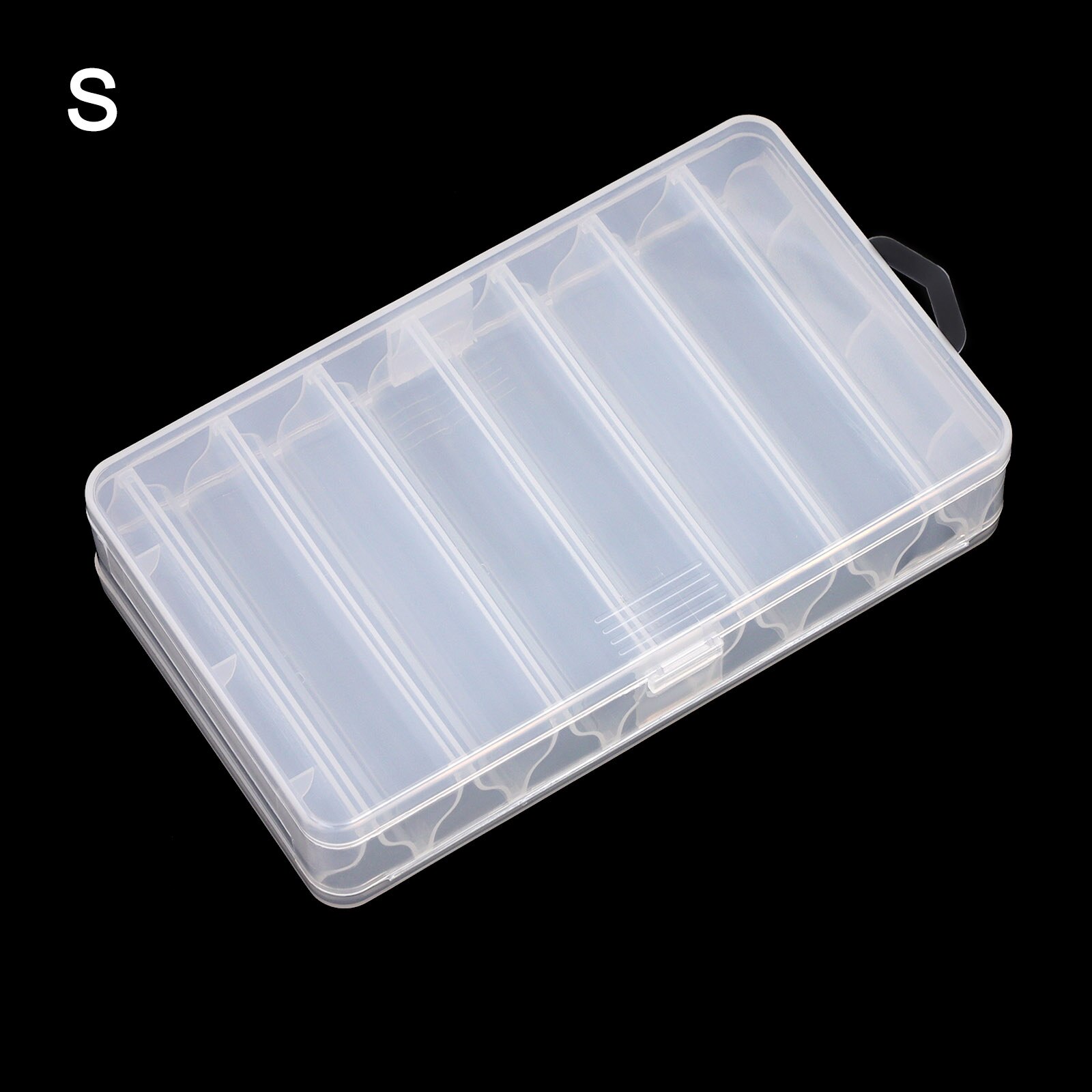 Double Side Fishing Lure Box Double Sided Tackle Box Fishing Lure Fishing Accessories Bait Fishing Tackle 14/10 Compartments: S