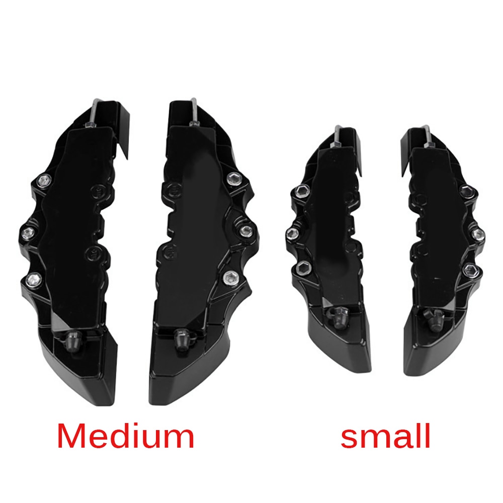 Auto skive bremse caliper cover universal kit bil bremse cover dekorativt bremse cover stereo bremse caliper hjul