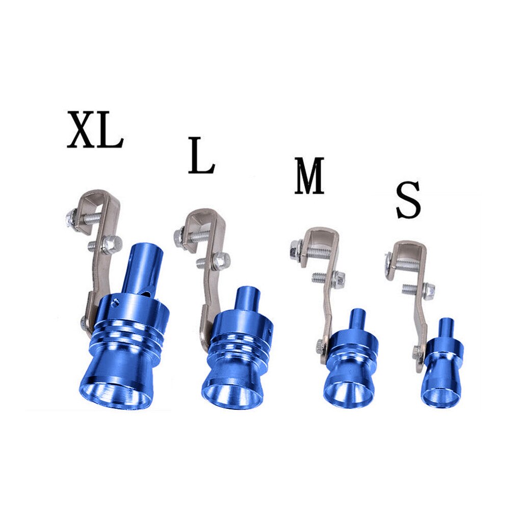 Car Auto Exhaust Pipe Straight Tailpipe Accessory Loud Whistle Sound Maker