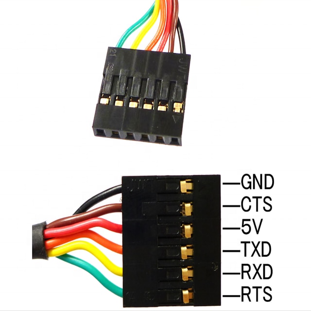 TTL-232R-5V Ftdi Chip TTL-232R Usb Naar Seriële Uart (Ttl-niveau) Converter Kabels