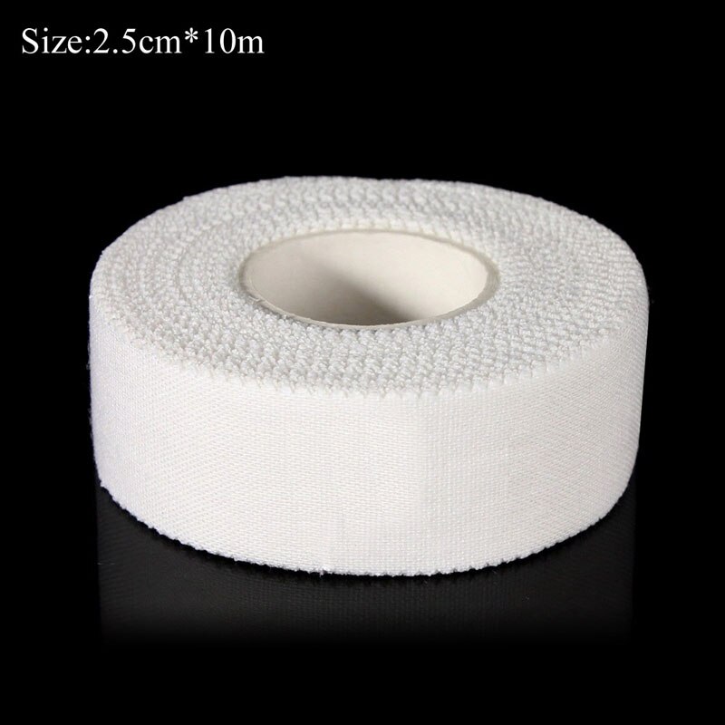 Sportsbinding elastisk tape rull zinkoxid fysio muskel belastning skade støtte: 2.5cm