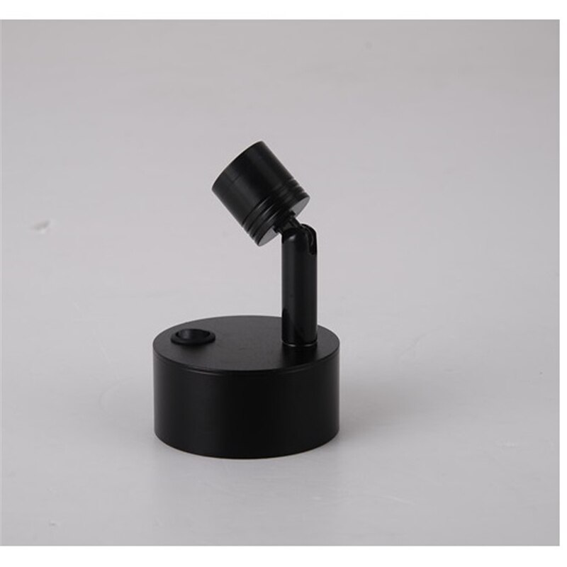 1 W AAA batterij led spot lamp, wireless display spot light, kast power gratis bruiloft achtergrond licht, batterij kast lamp