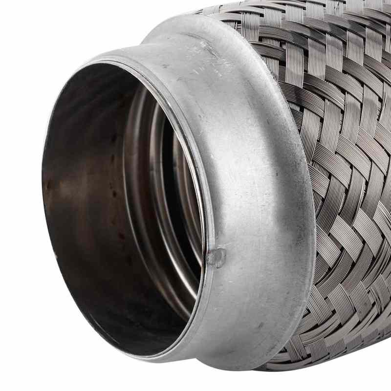 stainless pipe exhaust pipe connector Auto Stainless Steel Exhaust Flexible Pipe Repairing Replacement Tube 150x76mm/6x3in