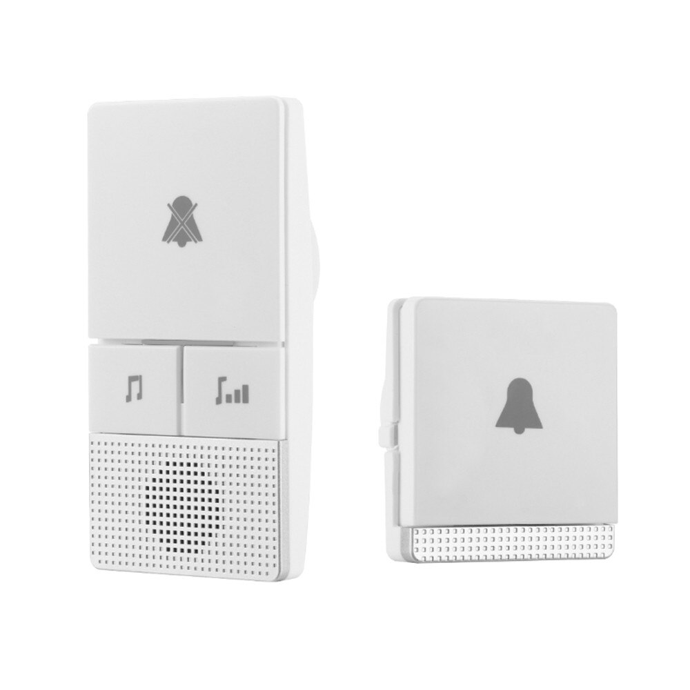 No Battery Wireless Doorbell Powerful Signal Transmission Adjustable Ringing Volume