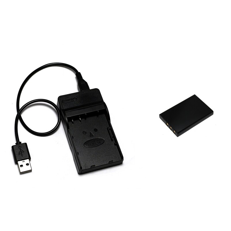NP-30 NP-30DBA NP30 CNP-30 CNP 30 CNP30 KLIC-5000 FNP60 Battery+USB Charger for Casio QV-R3, QVR3, R3, QV-R4, QVR4, R4.