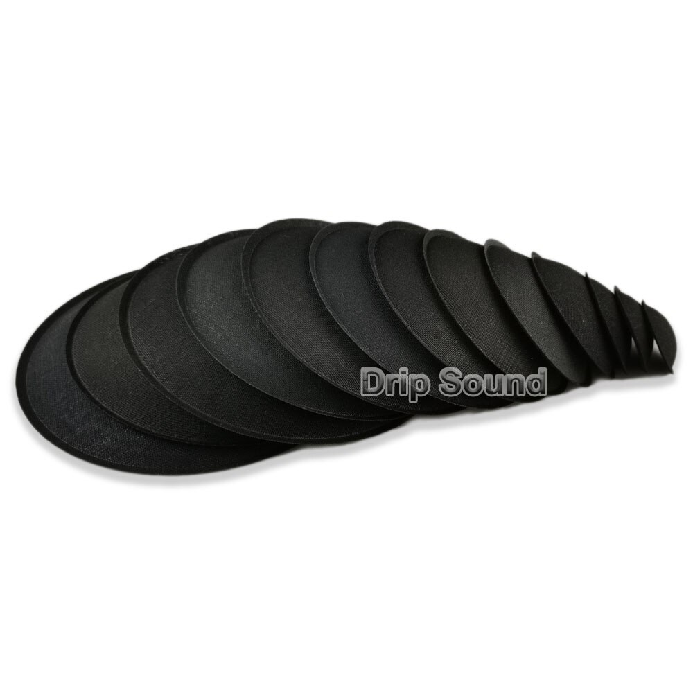 2pcs 64mm-130mm Breathable Cloth Fabric Dome Dust Cap Subwoofer Cone Cover Bass Coaxial Speaker Repair Parts
