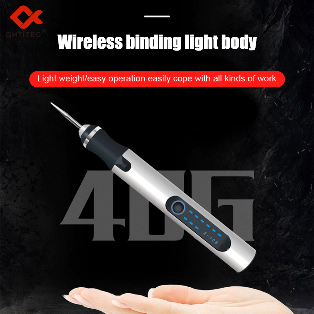 Draadloze/bedrade elektrische mini-boormachine met twee standen, graveerpen, slijpmachine, elektrische micro-rotatiegereedschappen