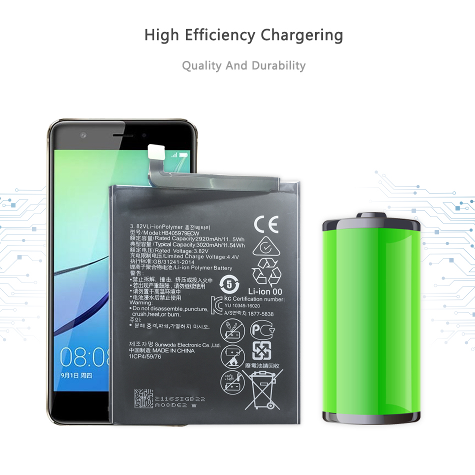 3020 mah HB405979ECW huawei 社ノヴァ名誉 6A 7A 7A プロ 7 s 8A DUA-L22 DUA-LX2 ノヴァスマート DIG-L01 DIG-L21 DIG-L21HN + ツール