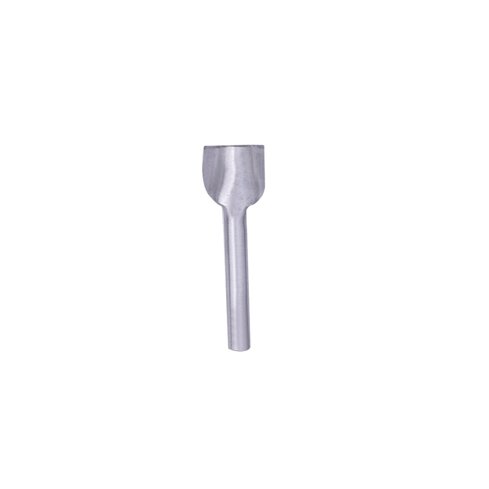 Jiwuo – poinçon en forme de V 10-50mm, outil de bricolage en cuir, ceinture de filet rond en forme de filet, poinçon de coupe de cuir pour la maison, outils de coupe artisanaux: 40mm