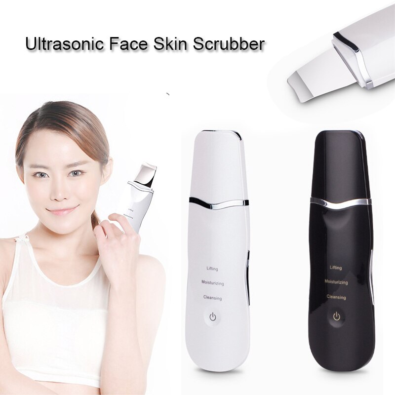 Épurateur ultrasonique de la peau du visage, outil de nettoyage en profondeur de la peau, élimine les rides et les points noirs