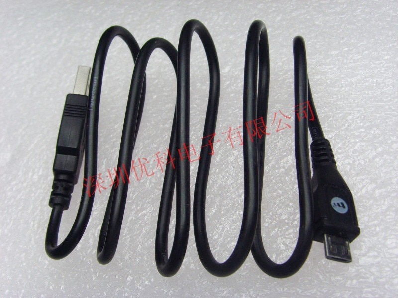 Domestic mobile phone brand Android micro USB data line black copper 2428AWG