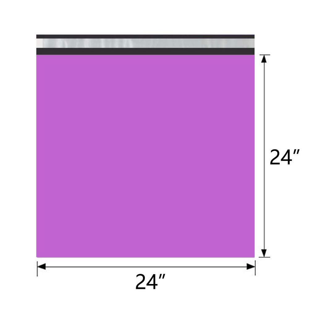 50Ppcs/lot Purple Plastic Envelope Self-seal Adhesive Courier Storage Bags Plastic Poly Envelope Mailer Bags