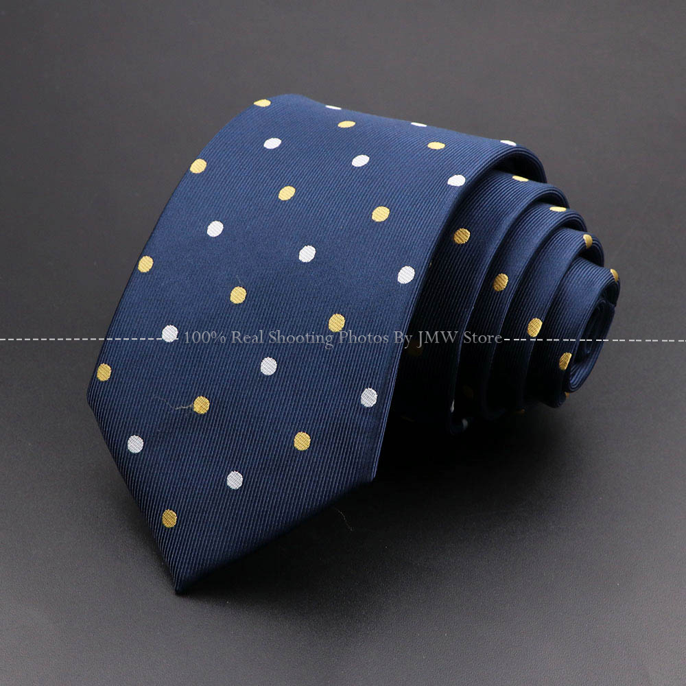 mariage hommes cravate violet bleu solide rayé Plaid points cravates directe marié col accessoires: Orange