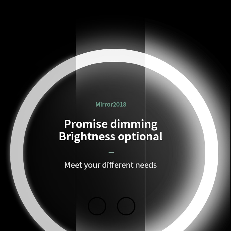 Sminkspegel med led-ljus sminkbord spegel skönhetsring ljus spegel skönhetsverktyg skönhetsverktyg för fotofyllning lampor smal