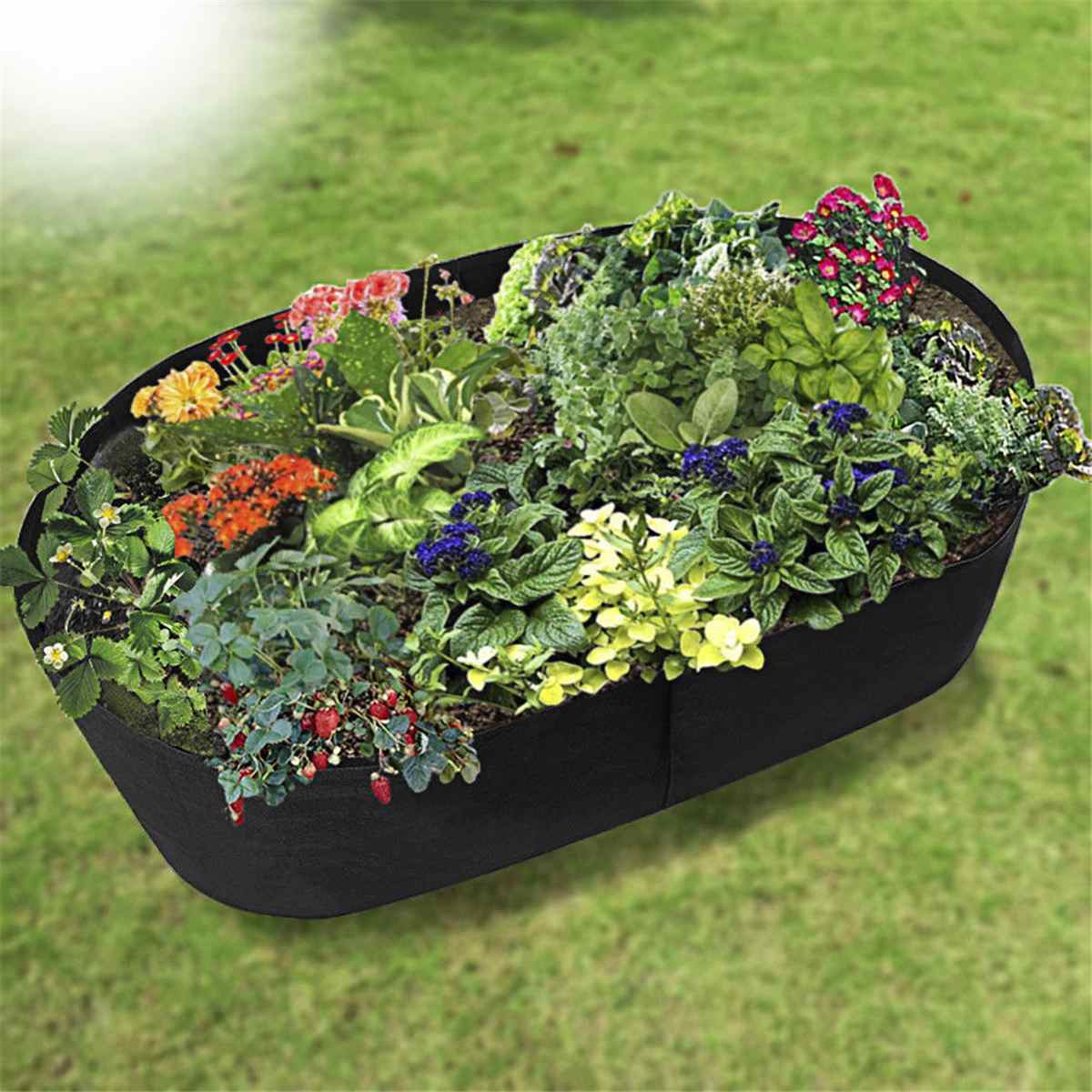 Udendørs indendørs have planteposer dyrkning havekrukker plantekasser grøntsags planteposer dyrke poser gård hjem have forsyninger