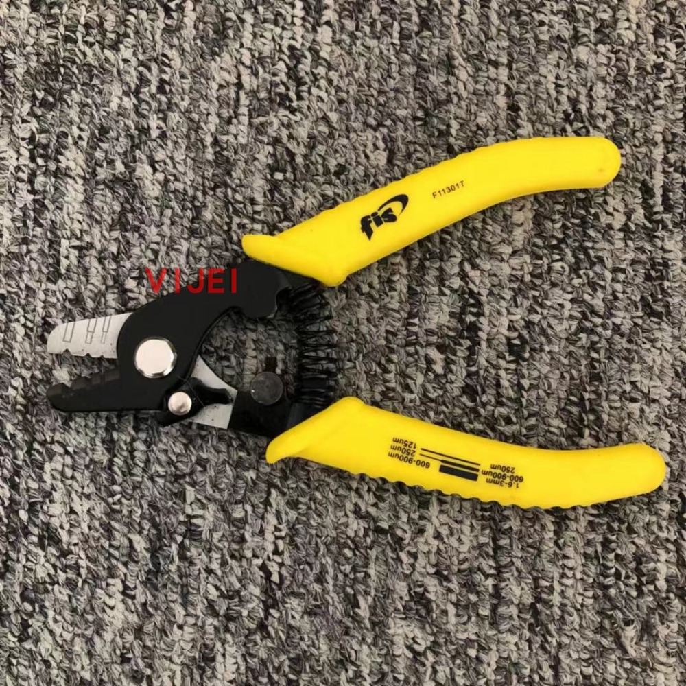 F11301T Miller clamp Fiber stripping pliers F11301T FIS Tri-Hole Fiber Optic Stripper Miller Wire stripper