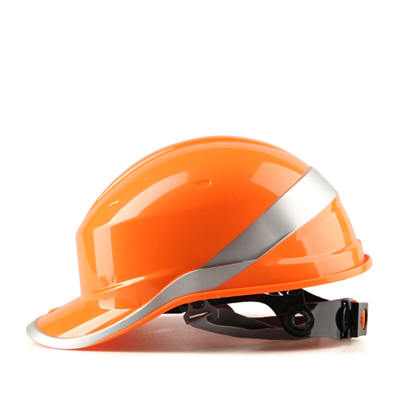 Safety Protective Hard Hat Construction Safety Work Equipment Worker Protective Helmet Cap Outdoor Workplace Safety Supplies: Orange