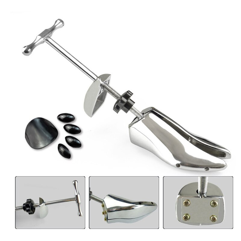 1 stuk Aluminium Schoenspanners Schoen Brancard Voor Mannen Vrouwen Hoge hak Verstelbare Expander Vintage Schoen Boom Shaper rack