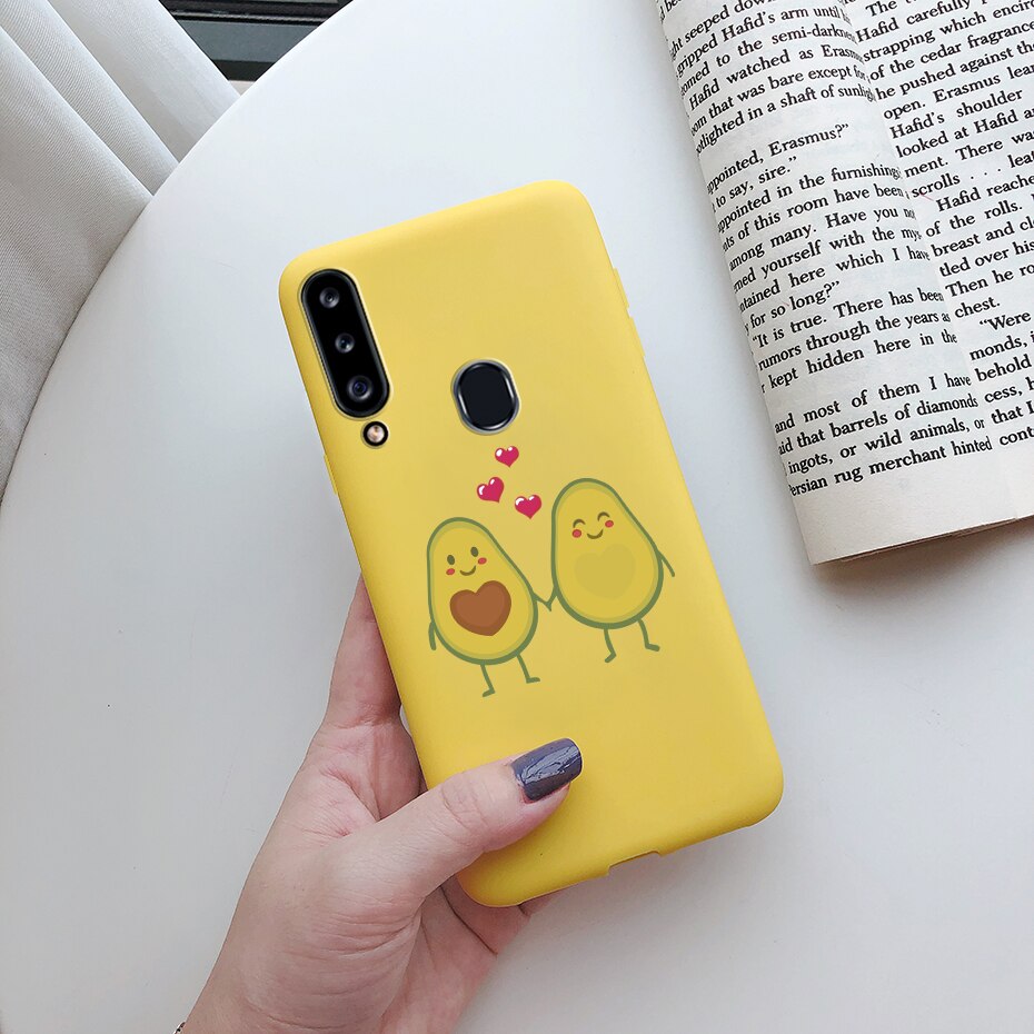 Hoesje voor samsung galaxy  a20s hoesje tpu siliconen hoesje voor samsung  a20s a207f a 20s a20 20 s a207 telefoon achterkant hoesje: Paars 