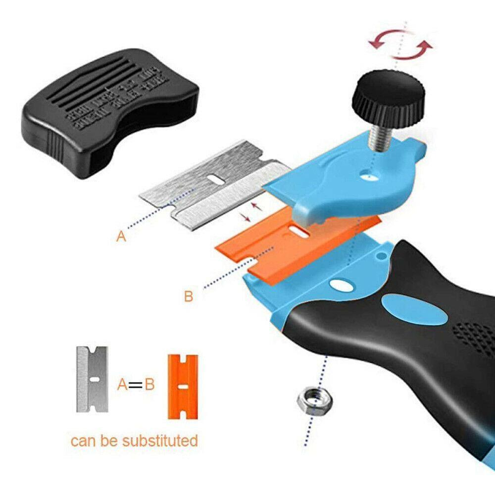 Multi-function Chemical Scraper Car Plastic Film Scraper Screen with Removal Blade Film Mobile Phone LCD Glue Large Tool Y3S5