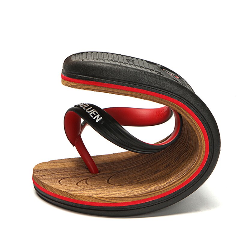 Infradito di marca di alta qualità uomo estate pantofole da spiaggia moda uomo conciso comodo Casual uomo infradito spiaggia all'aperto