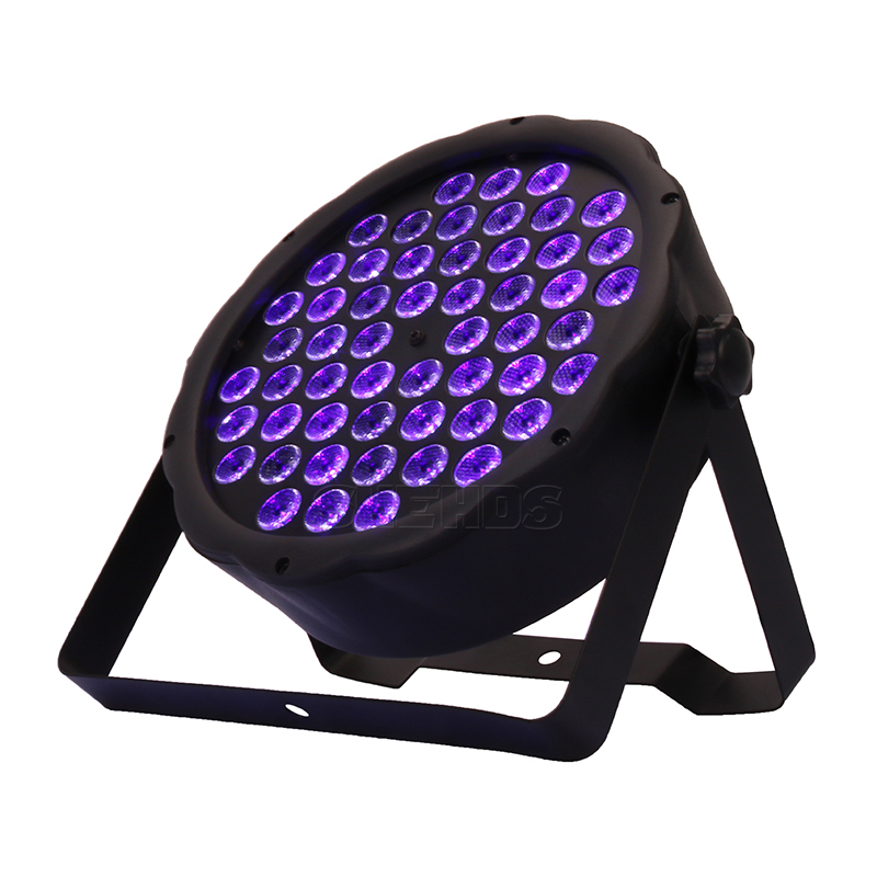 1 Uds Par luz Led 54x3W DJ Par ultravioleta 7x3W lavado discoteca luz 12x3W UV Mini Led luz 6W Pary caso de efecto de etapa
