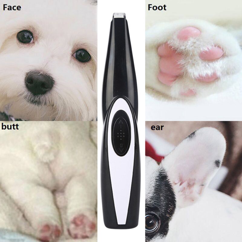 USB Rechargeable Pets Hair Trimmer For Dogs Cats Pet Hair Clipper Grooming Kit Dog Hair Trimmer