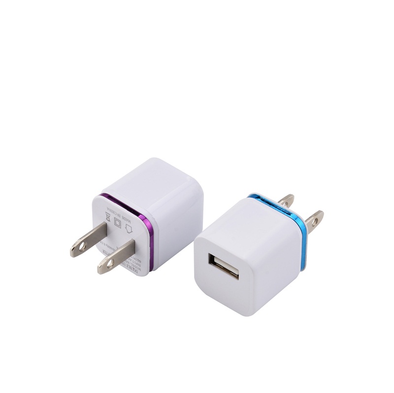 20Pcs Universal 5W Usb Wall Charger Adapter Eu Us Plug Travel Ac Power Charger Opladen Voor iphone Samsung Huawei