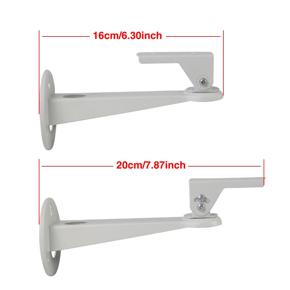 Webcam Ceiling Office Projector Bracket CCTV Classroom Camera Heavy Duty With Screw Home Adjustable Angle Wall Mount Extendable