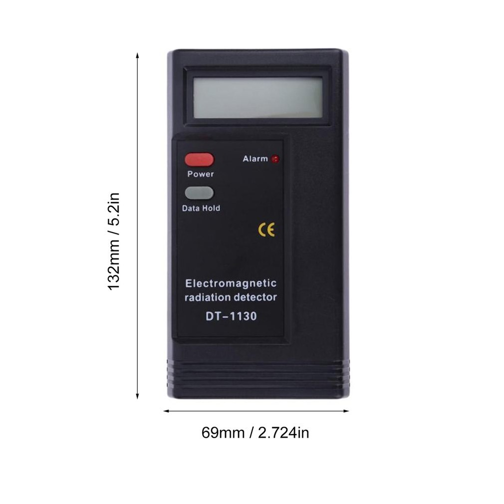 LCD Digital Electromagnetic Radiation Detector EMF Meter Dosimeter Tester Radiation Measurement Tool