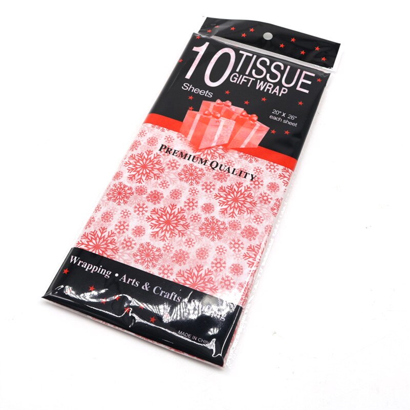 10 Sheets/bag Tissue Paper DIY Handmade Craft Paper Flowers Packing Wedding Festive Party Xmas Home Decor Supplies 50*66 Cm
