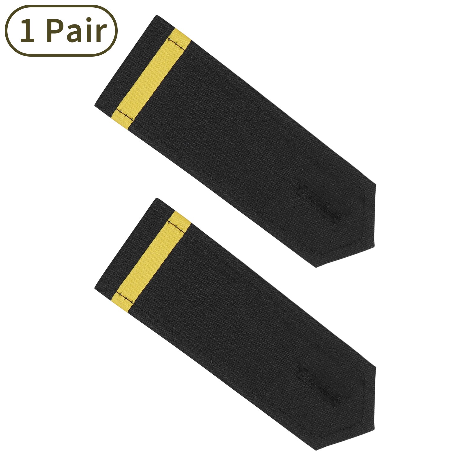 Pilot Badges Kleding Decor Epauletten Professionele Piloten Uniform Epauletten Bars Shirts Schouder Badges Kledingstuk Diy Accessoires: One Bars