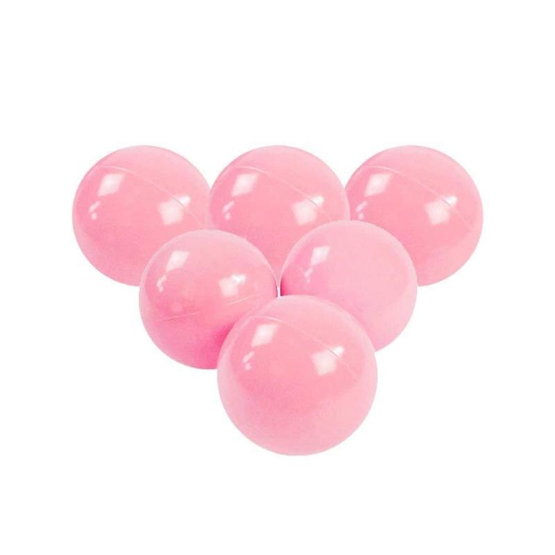 50/100pcs PVC Amaretto Palle Oceano Bambini Del Bambino Colorato Piscina Mare Balls Giocattolo per il Nuoto Piscina Giocare Giocattoli regali per I Bambini Del Bambino