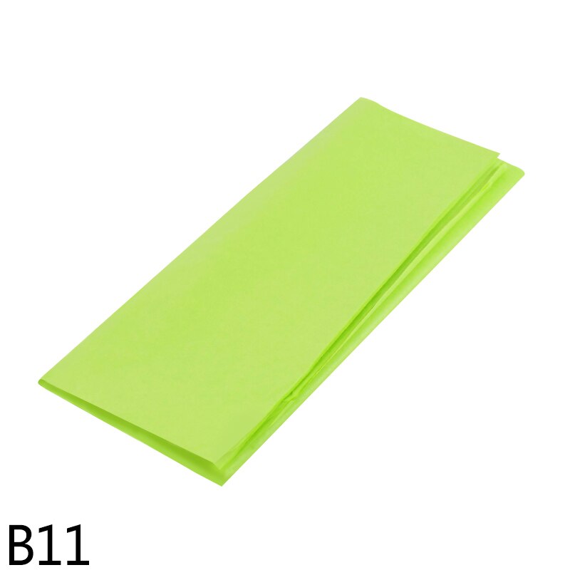 10Pcs 50*60cm Flowers Wrapping Tissue Paper Wine Bouquet Floral Crafts Paper For Wedding Birthday Party Box Packing Decor: B11-fruit green