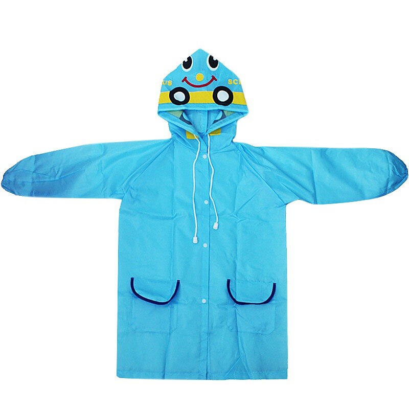 1Pc Jas Cartoon Dier Stijl Jas Waterdicht Kids Voor Kinderen Regenjas Regenkleding Student Poncho ·