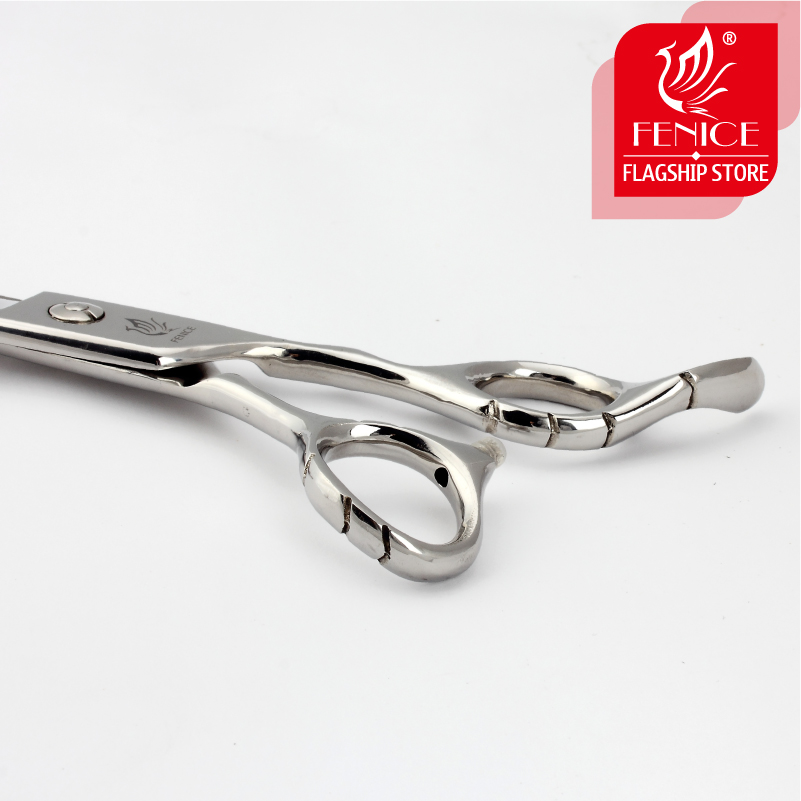 Fenice Professionelle 7.0/7.5/8.0/8.5/9,0 zoll Hund Pflege Schere 440C Gerade Schneiden Scher JP440 edelstahl