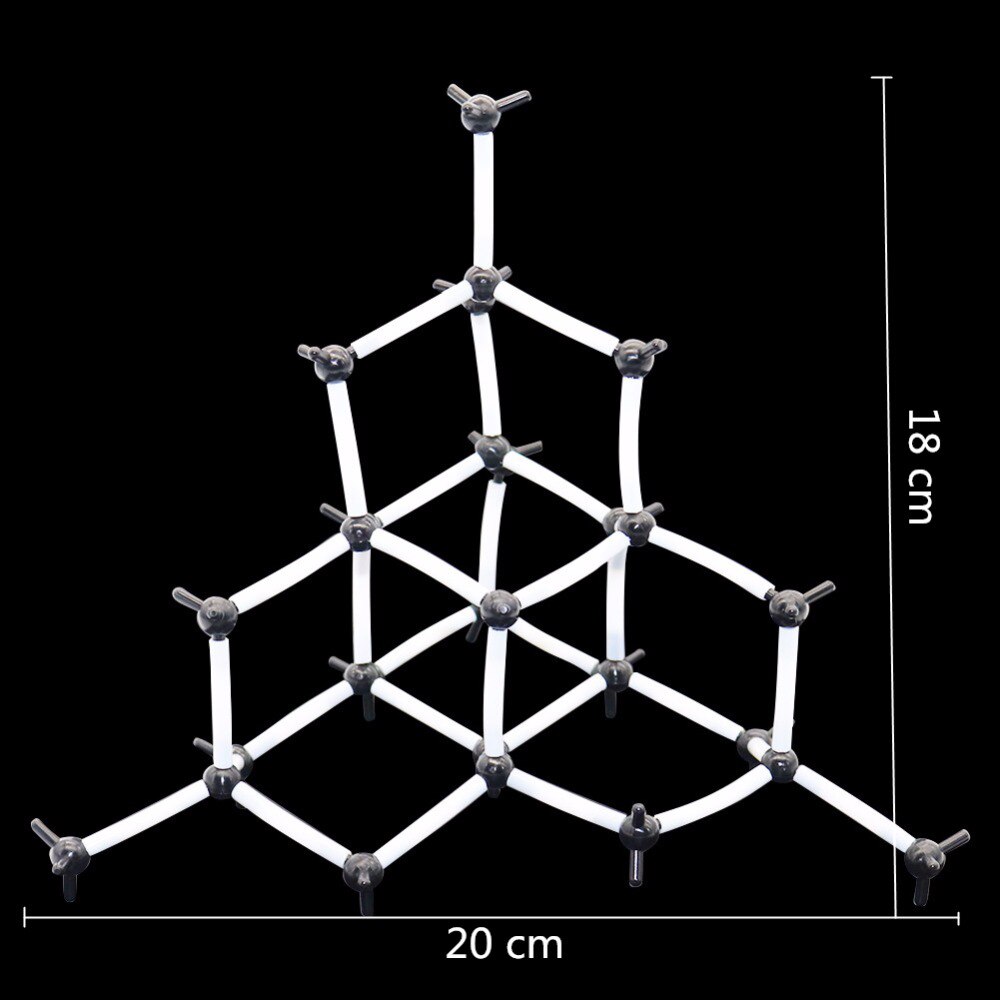 Carbon Allotrope Chemistry Model Diameter 9mm General and Organic Chemical Models School University Lab Teaching Equipment