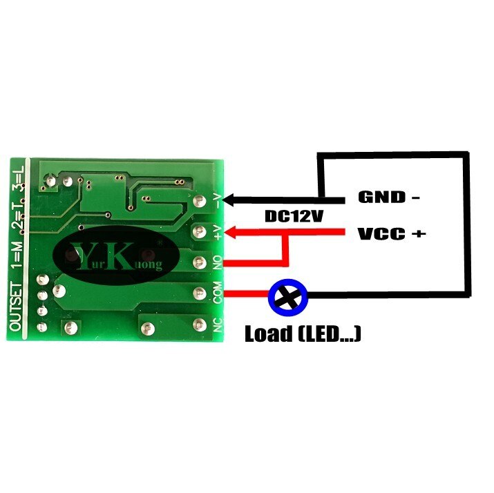 Türöffner Fernbedienung Schalter Elektroschloss Türzugang Barriere Drahtloser Schalter DC 12V Nein COM NC Abzug drücken Taste