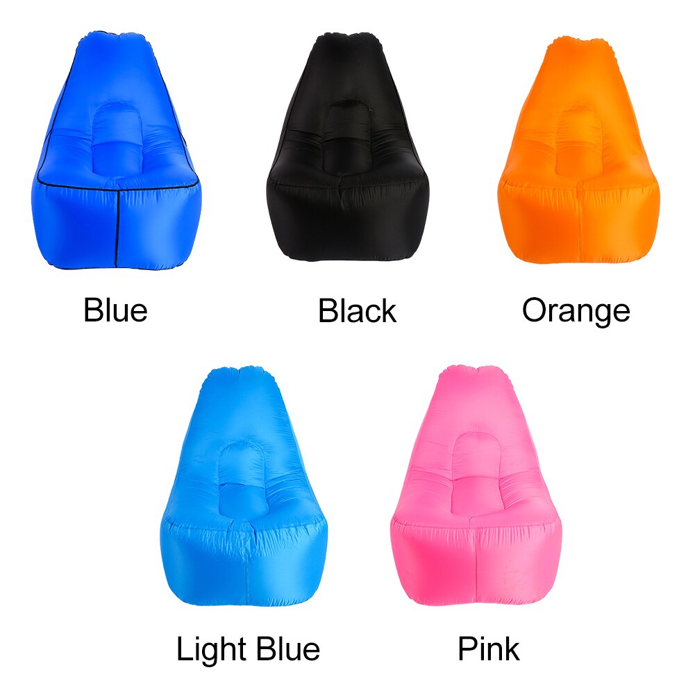 Lazy Inflatable Beach Sofa Ultralight Outdoor Furniture Lounger Yard Garden Foldable Portable Park Swimming Sleeping Relaxing