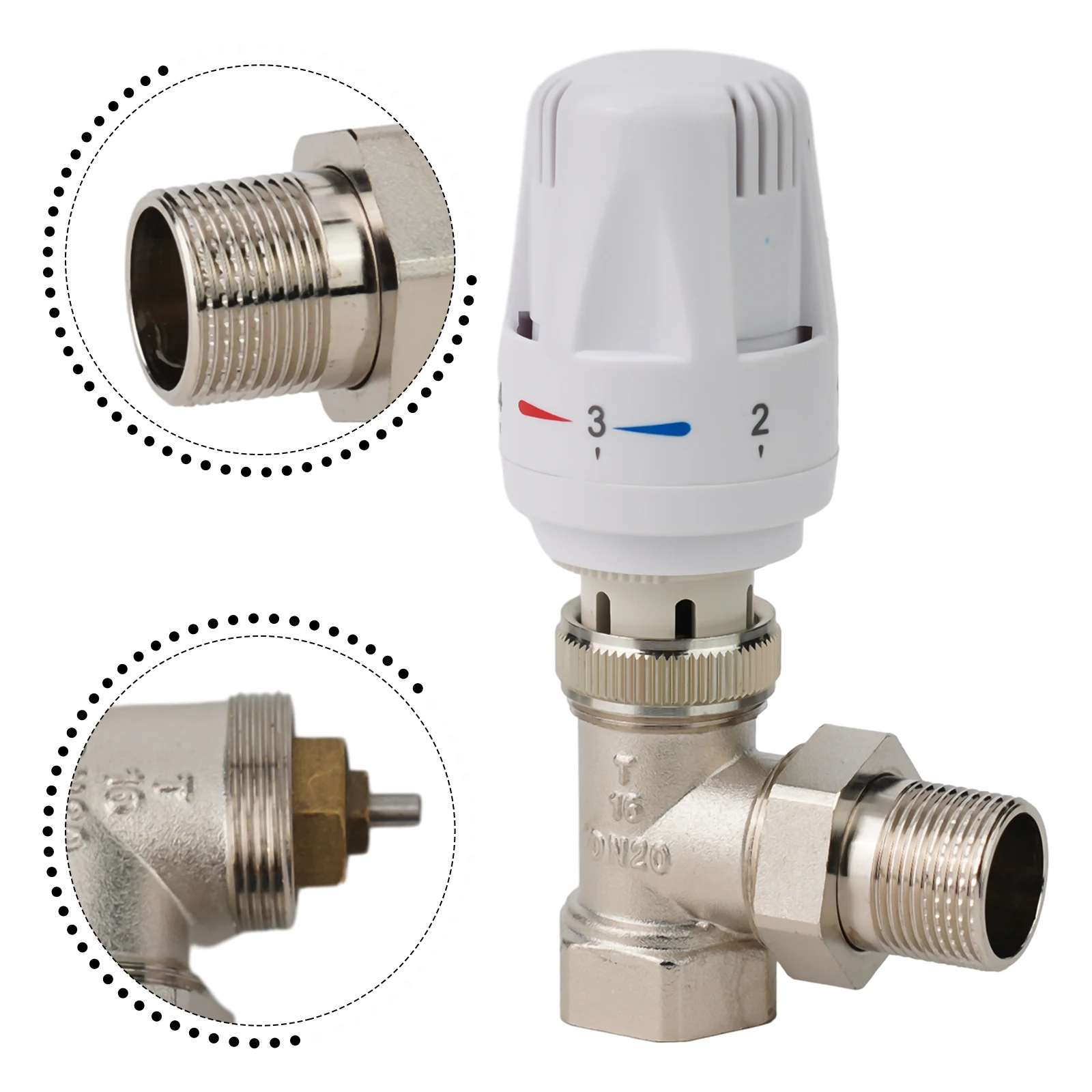 Thermostatic Radiator Valve Multiple Settings Prec... – Grandado