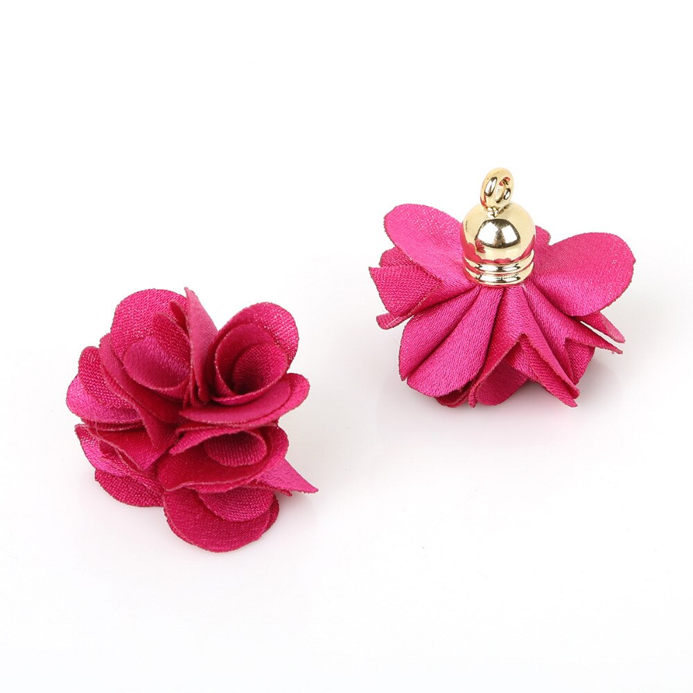 10 stuks 3*25cm bloemen bedel hanger kwastjes voor strik knutselen bruiloft feest decoratie doe-het-zelf benodigdheden verpakking accessoires