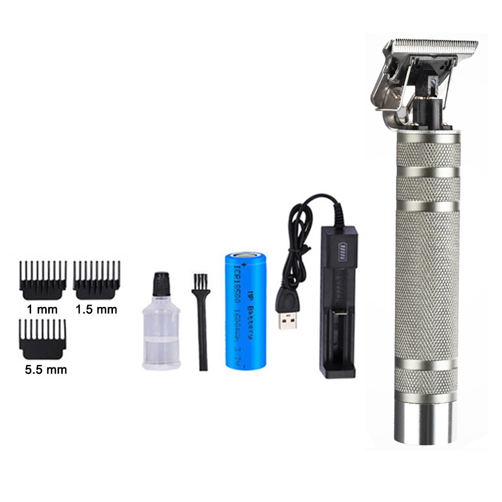Close-Snijden Digitale Kapper Elektrische Tondeuse Professionele Kapper Mannen Tondeuse 0Mm T-Blade Baard tondeuse: Type 08